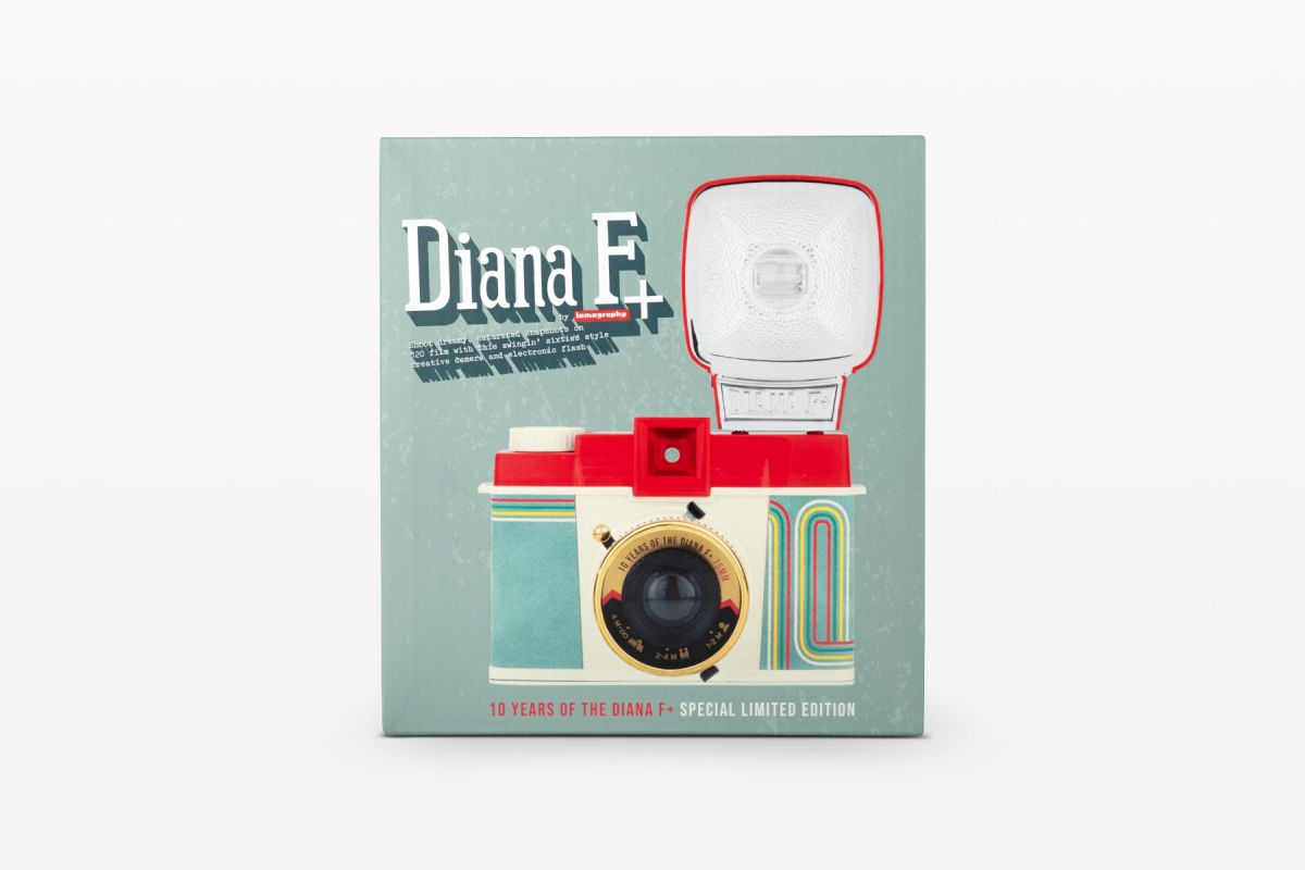 Diana F+ Camera and Flash 10 Years of Diana Edition – Lomography