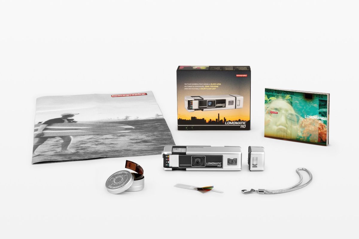 Lomomatic 110 Camera & Flash Metal – Lomography