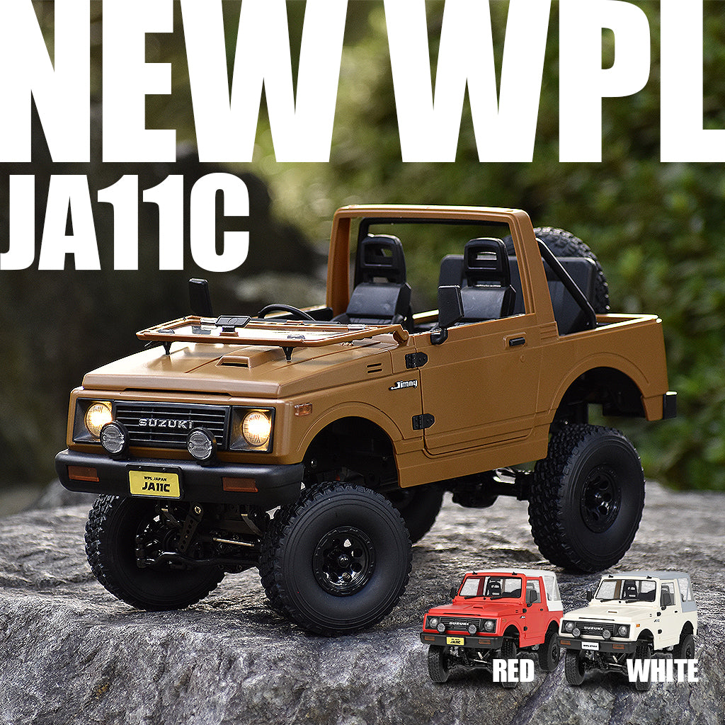 金属製プロペラシャフトとオマケ付】WPL C74-1 ジムニー 幌 全世界版 金属