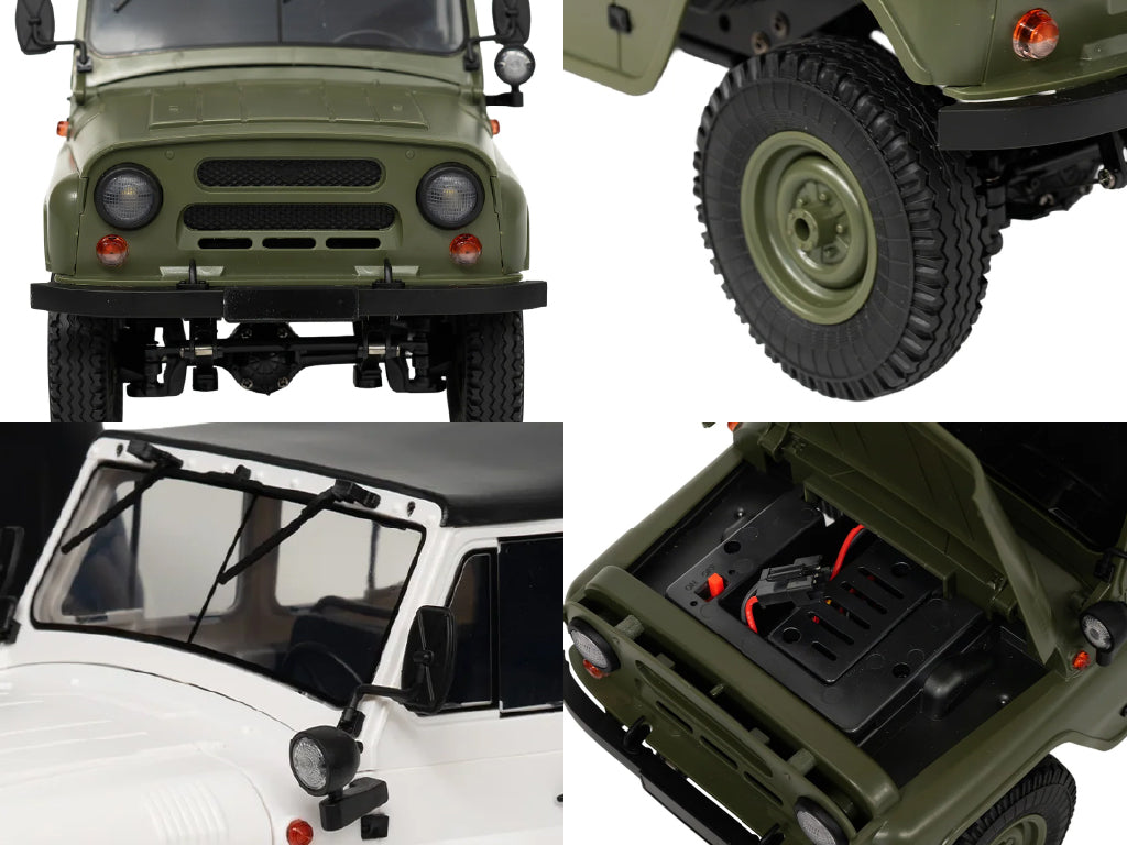 無骨こそ正義。軍用四輪駆動車UAZ-469を再現！WPL JAPAN C94 RTRの魅力