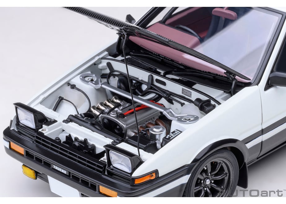 頭文字D AUTOart 1/18 AE86 Project D Ver. 1:18 Autoart Initial D Toyota