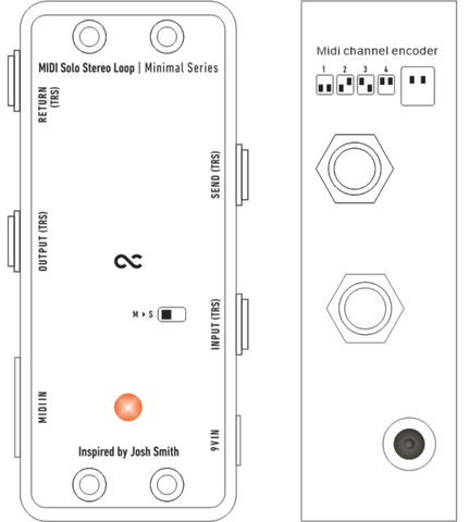 Minimal Series MIDI Solo Stereo Loop Inspired by Josh Smith (OC-M