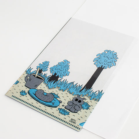 A6クリアファイル / Black / オザキエミ