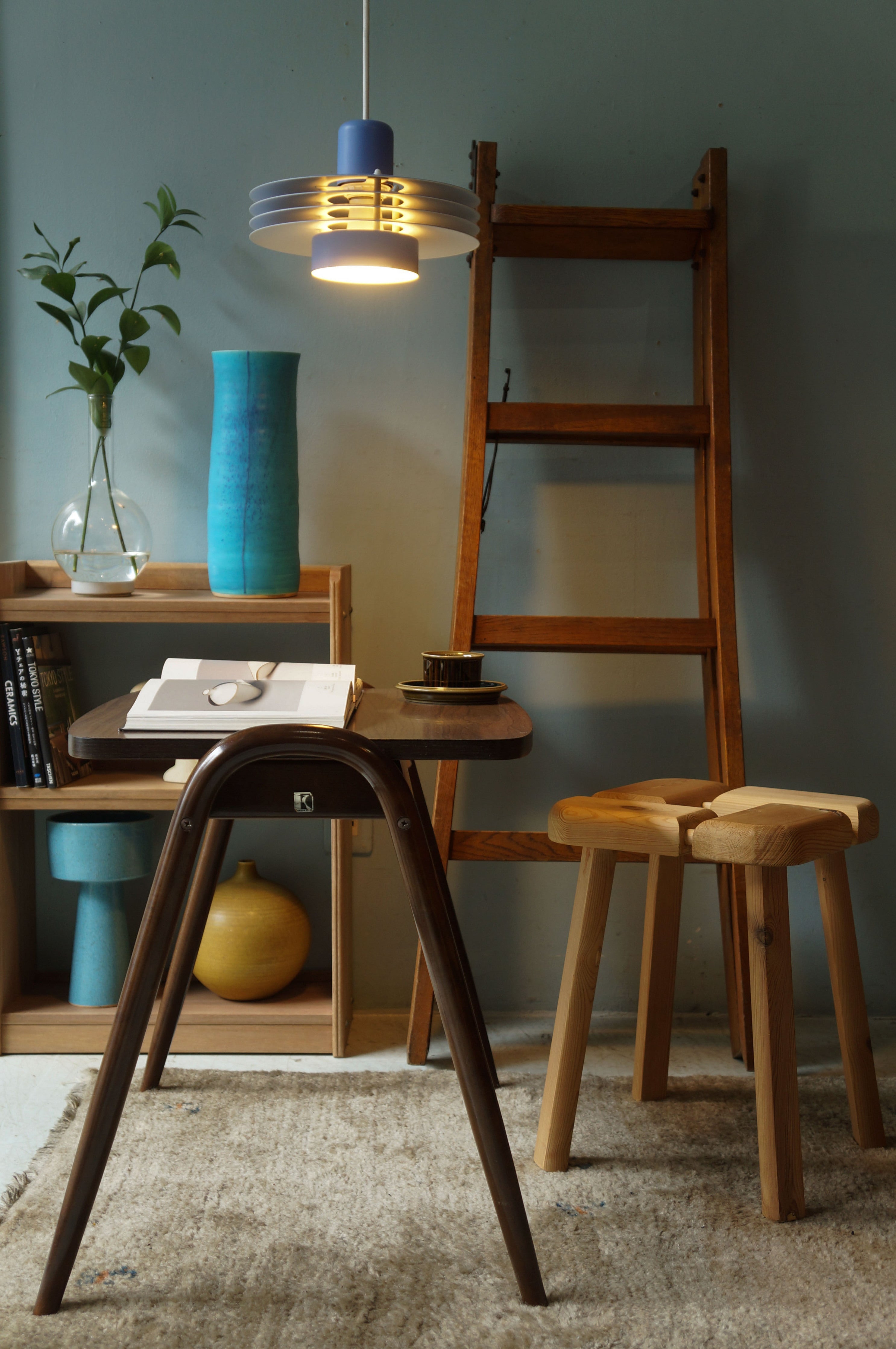 飛騨産業 キツツキ EIGER アイガー サイドテーブル ヴィンテージ