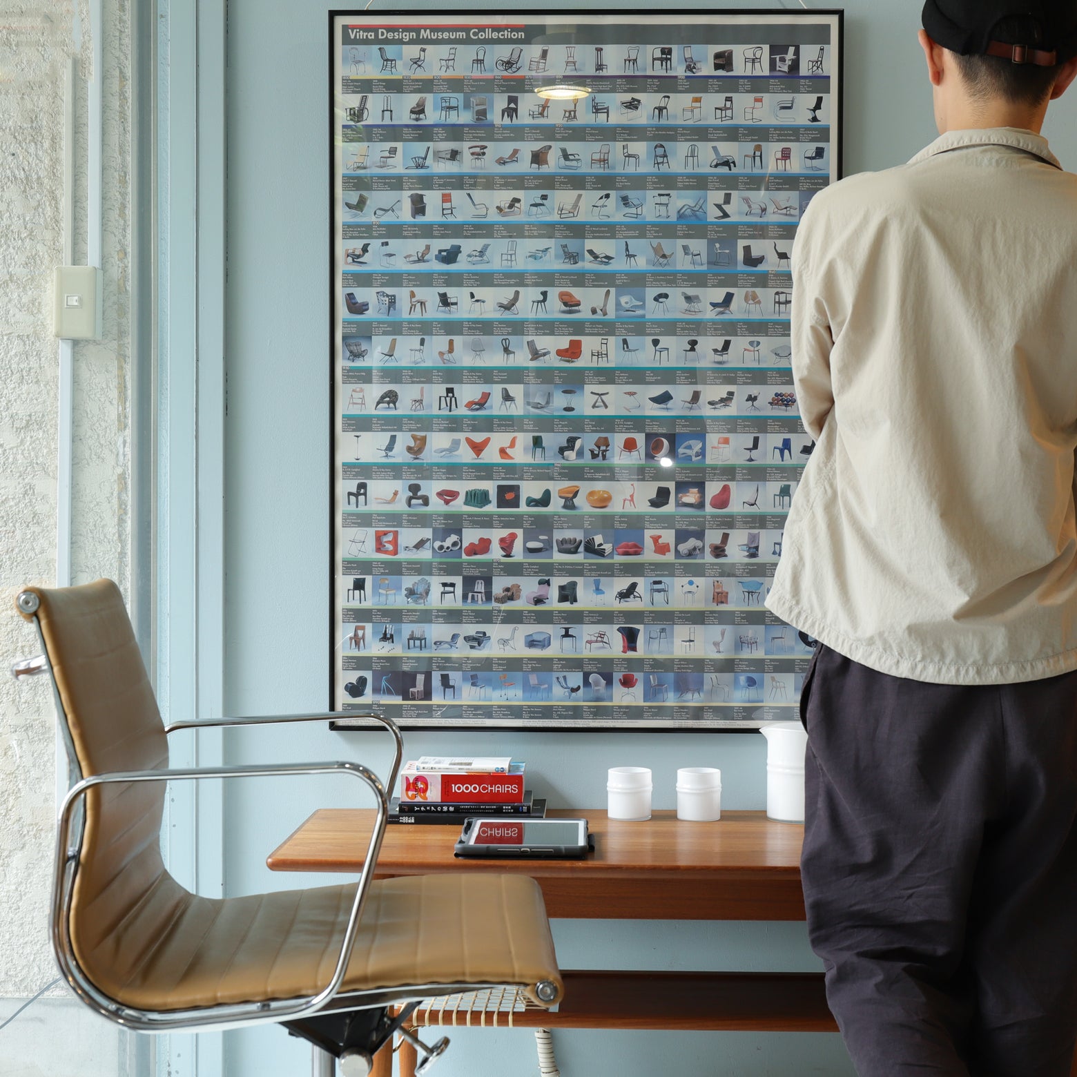 ヴィトラ デザイン ミュージアム チェア コレクション ポスター 額