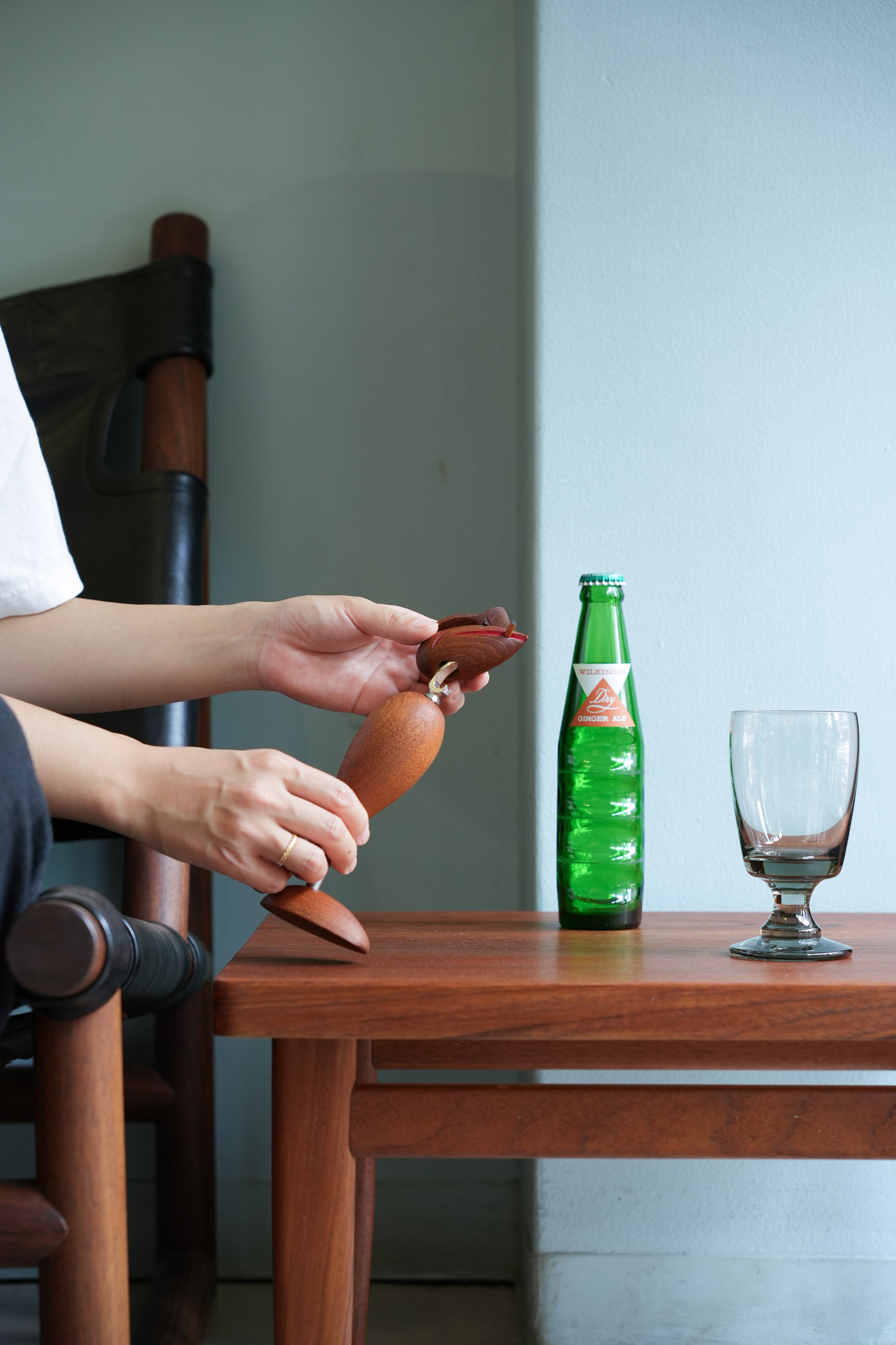 デンマークヴィンテージ チークバード ボトルオープナー 栓抜き 北欧