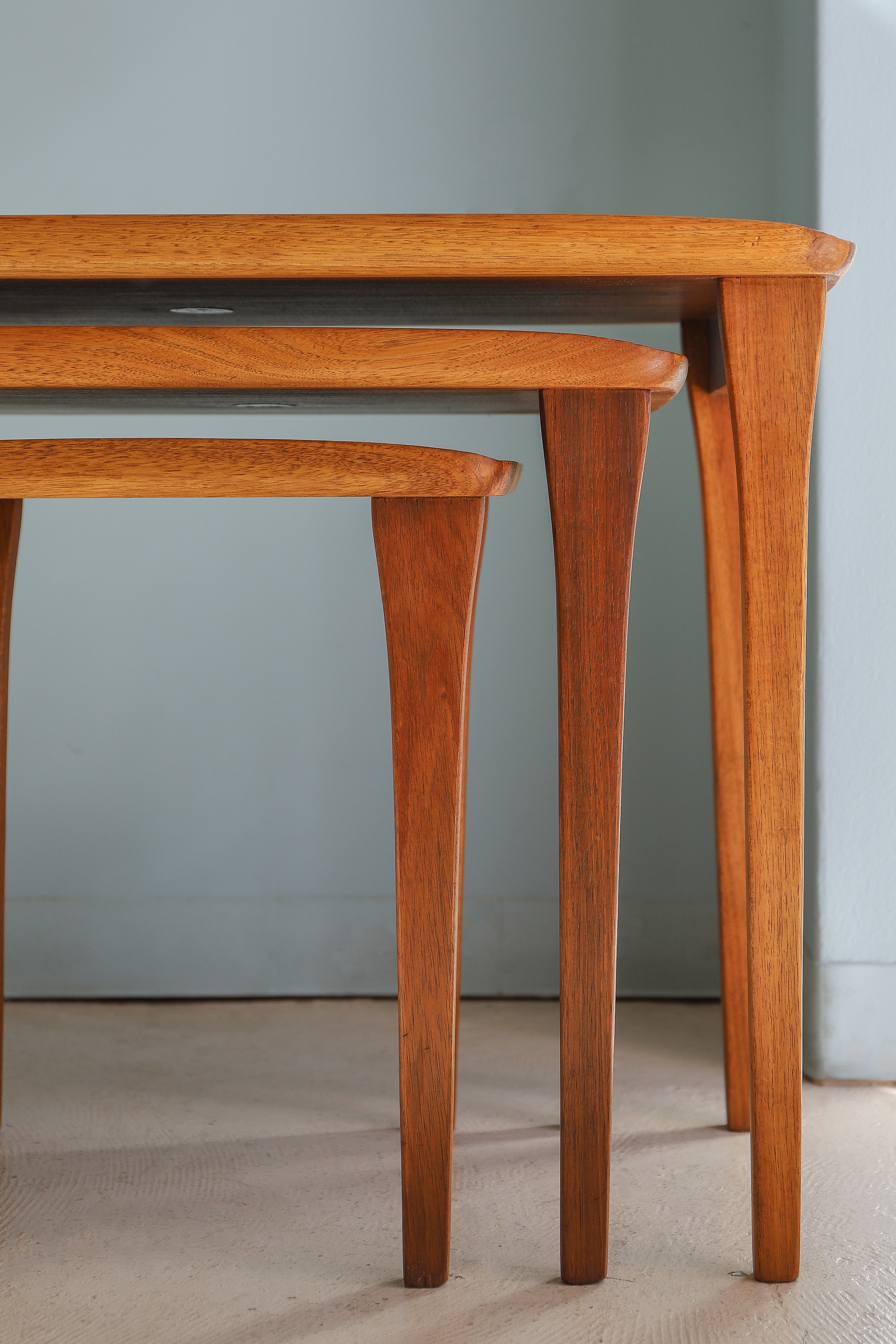 バージェスファニチャー ネストテーブル ヴィンテージ サイドテーブル