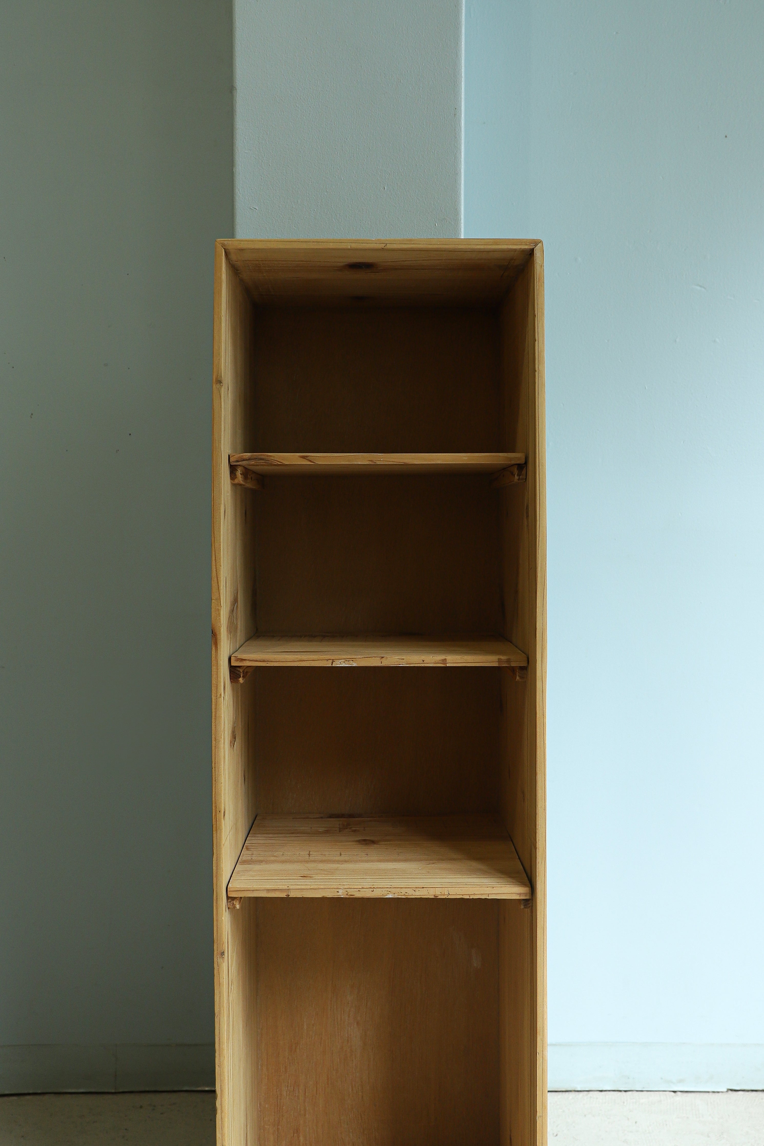 ジャパンヴィンテージ 木製シェルフ 本棚 古道具 レトロ/Japanese