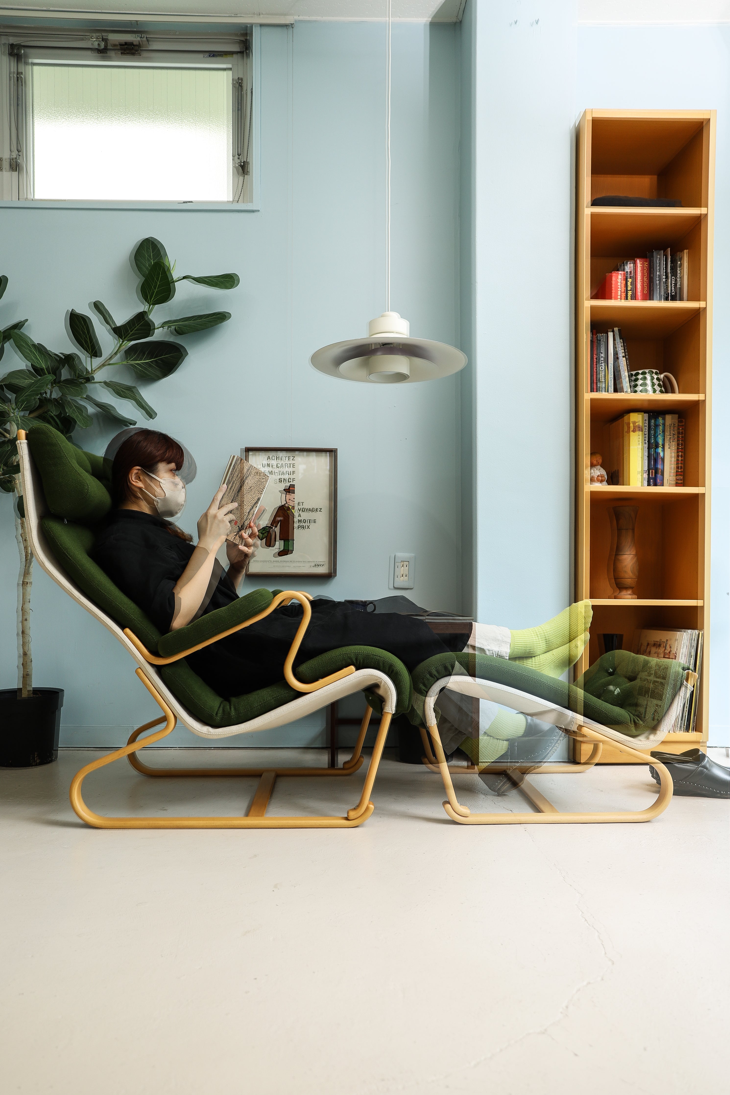 天童木工 イージーチェア ハイバック ブルーノ・マットソン/Tendo Eazy