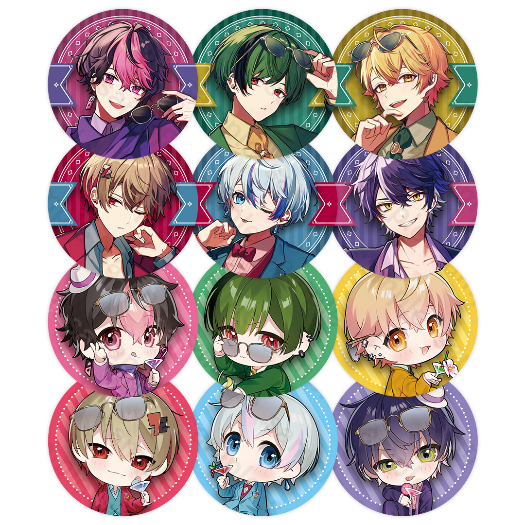 即購入可】 シクフォニ 缶バッジ ロディ 等身 すち 即購入可