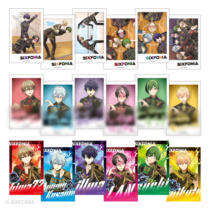 シクフォニ SIXFONIA ランダム缶バッジ 14弾 オシカツ？ 13点セット