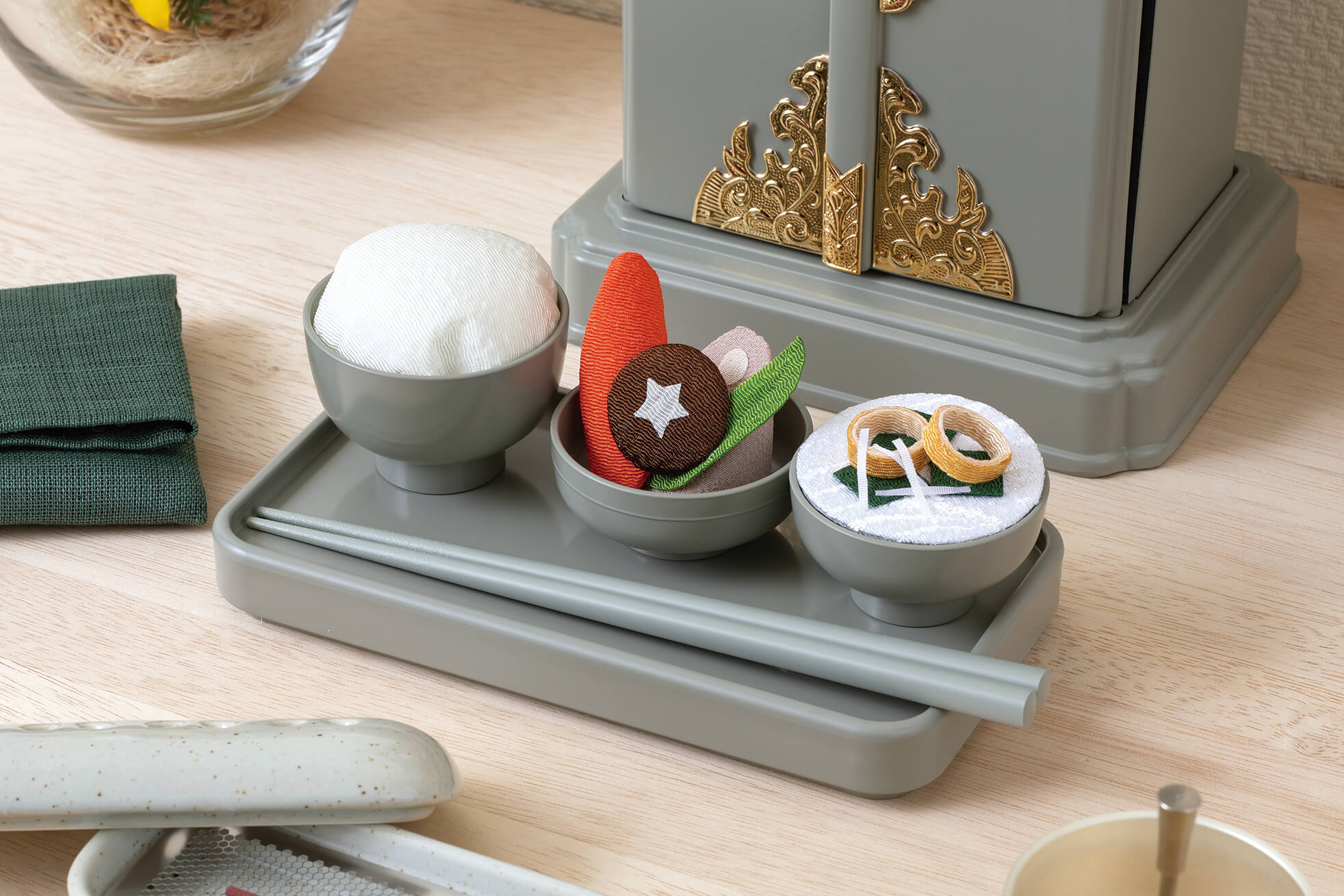 お供え皿】風雅 略式仏膳 SB71 – 祈り百貨店