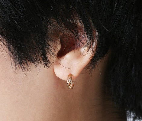 K18/Pt「リズ」ピアス｜【オレフィーチェ】Orefice