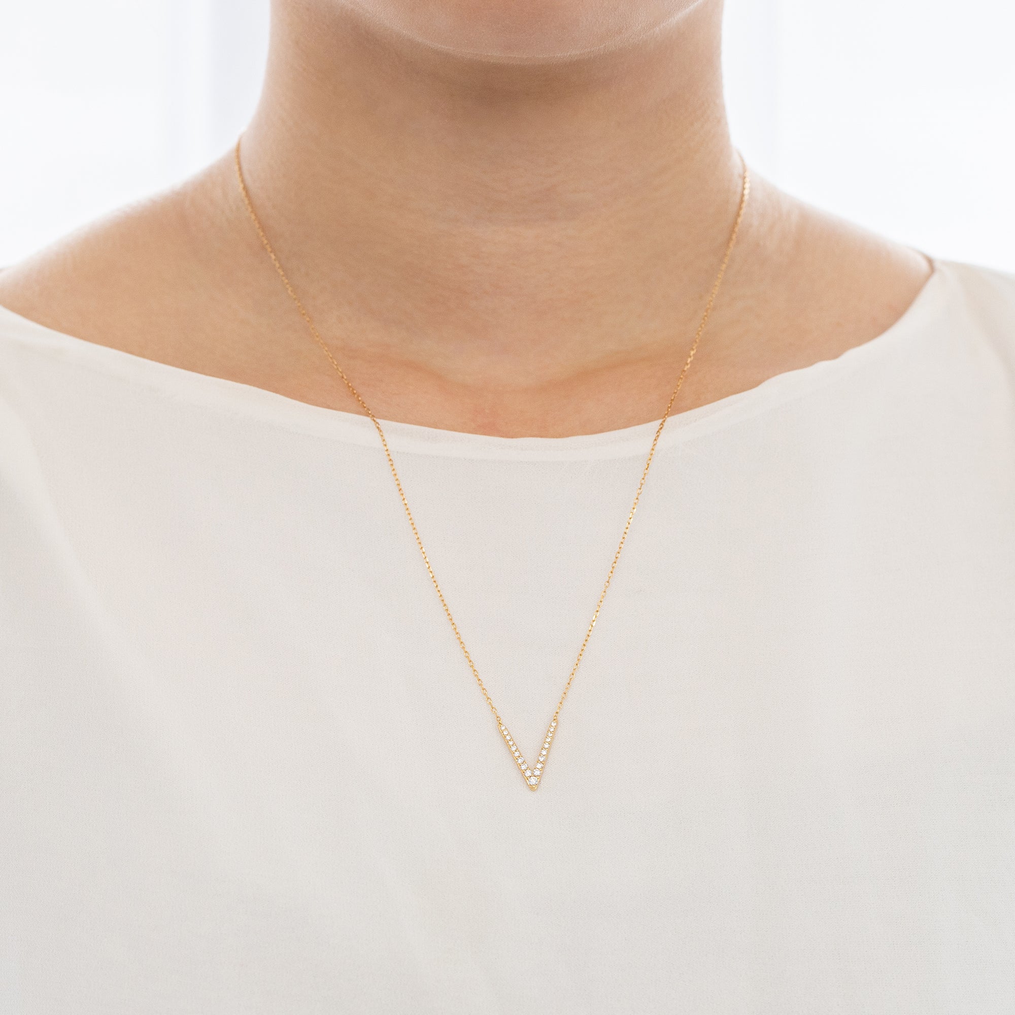 K18/Pt「ルミート」ネックレス｜【オレフィーチェ】Orefice