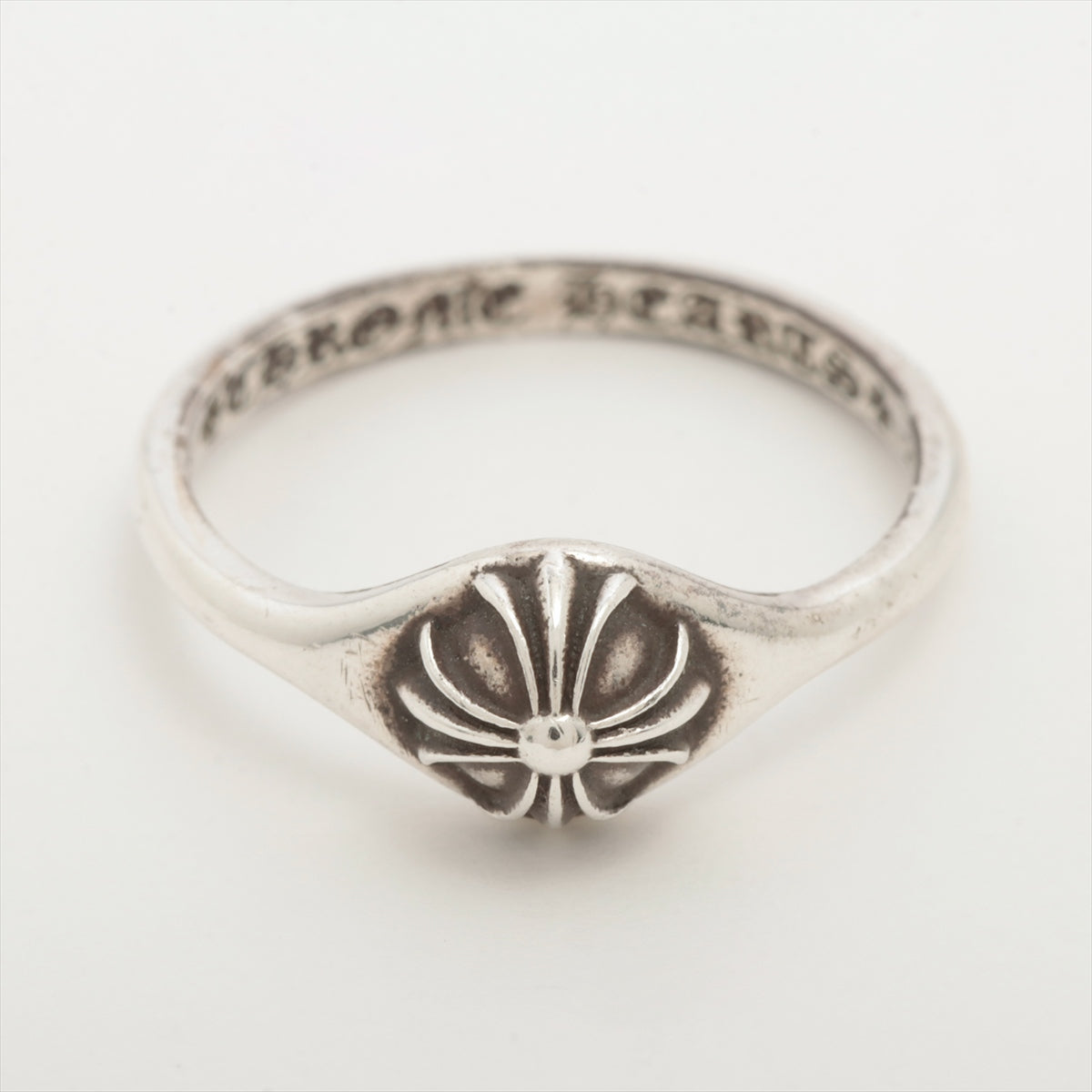 クロムハーツ nail ring 16号 鑑定済み】クロムハーツ ネイル クロス