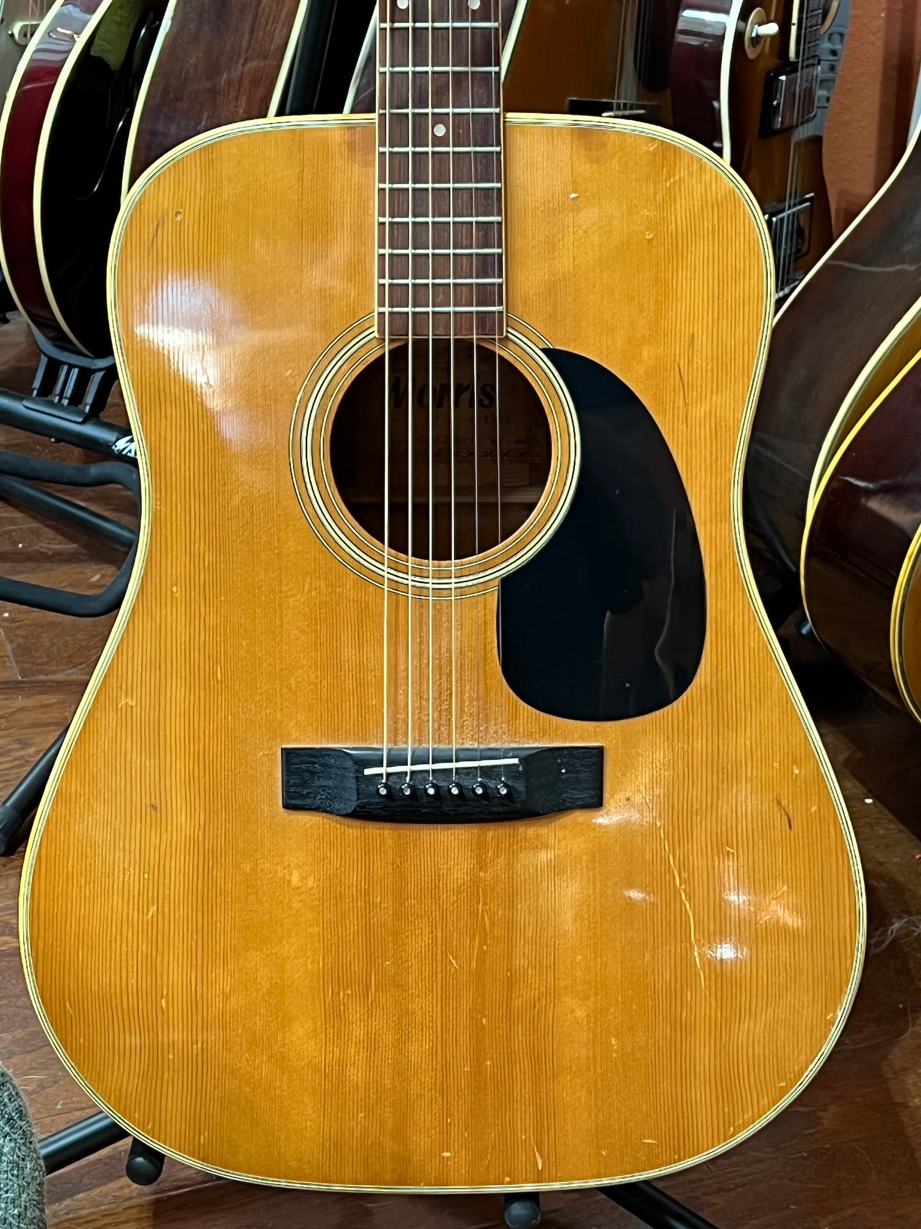 Morris W-40 ハカランダ アコースティックギター モーリス 1970年代