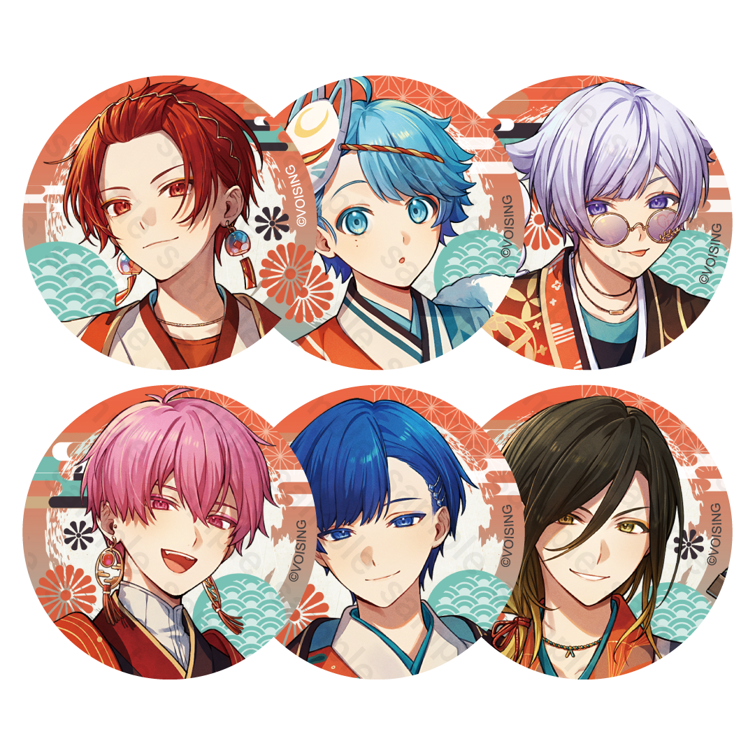 いれいす お正月ランダム缶バッジ 2026 - いれいすとあ【公式グッズ