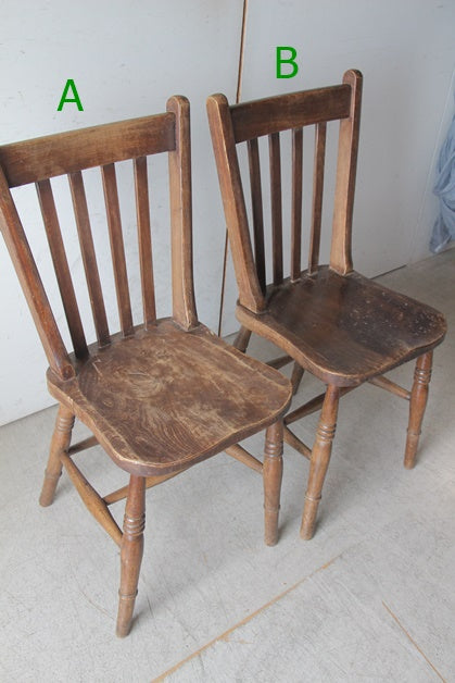 2脚あり！シンプルで美しいダイニングチェア フランスアンティーク