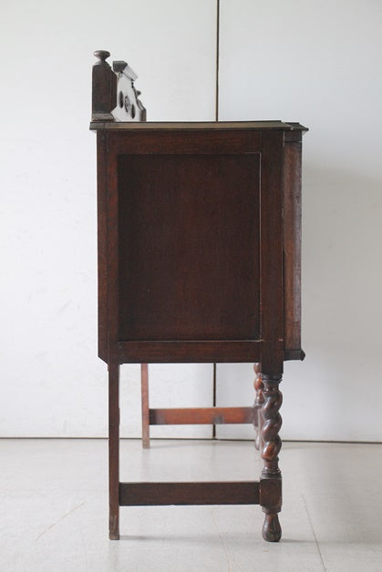 1920年代オーク材サイドボード（横幅122cm） イギリスアンティーク