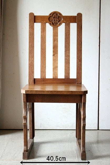 1910年代ゴシックスタイルのホールチェア（椅子）高さ92cm イギリス