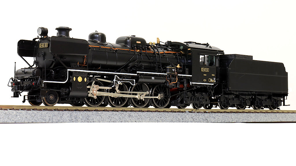 D50形・D60形蒸気機関車 真鍮製 16番ゲージ[1:80スケール 16.5mm/HO