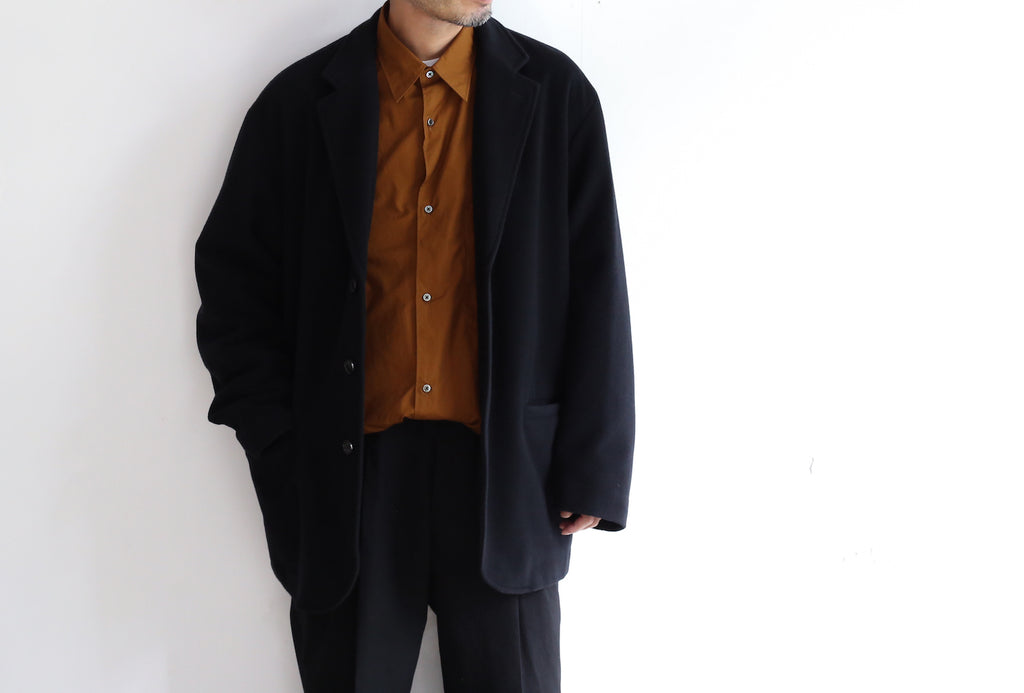 AURALEE CASHMERE WOOL MOSSER OVER JACKET – Chum!