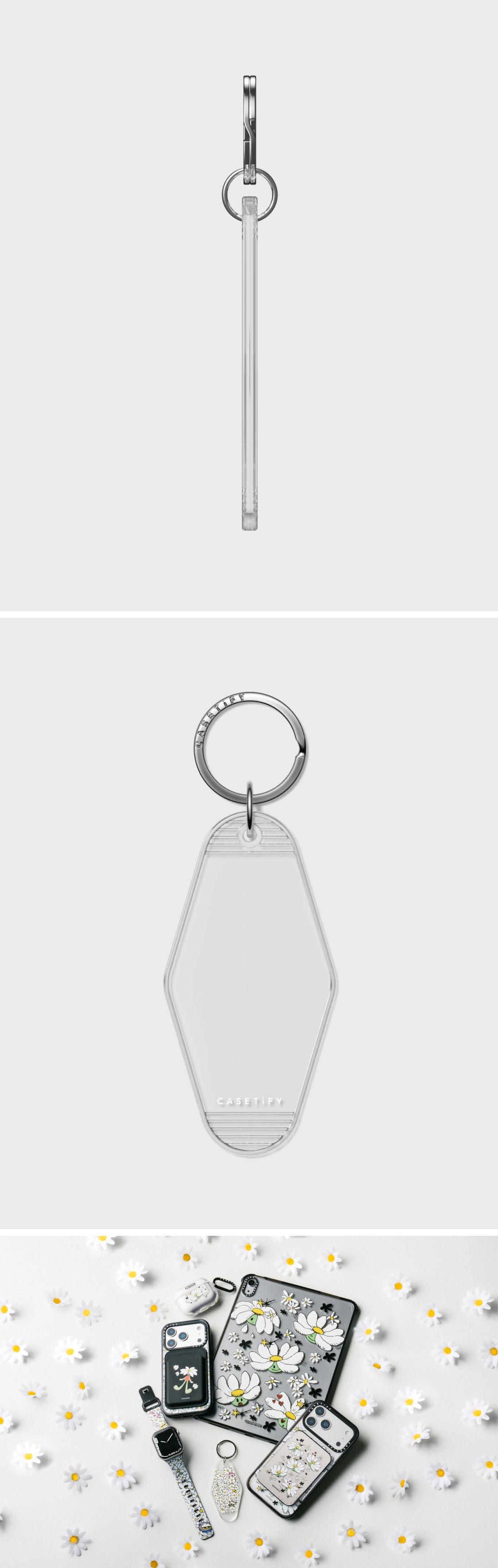 ZO&FRIENDS X CASETiFY ZOA Keychain Tag (Frost) – LINE FRIENDS SQUARE