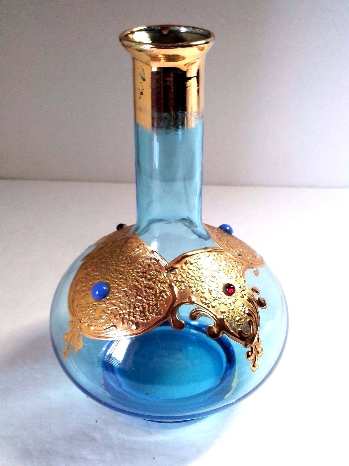 アンティーク ベネチアンガラス ミルフィオリ ムリーニ ガラス 花瓶