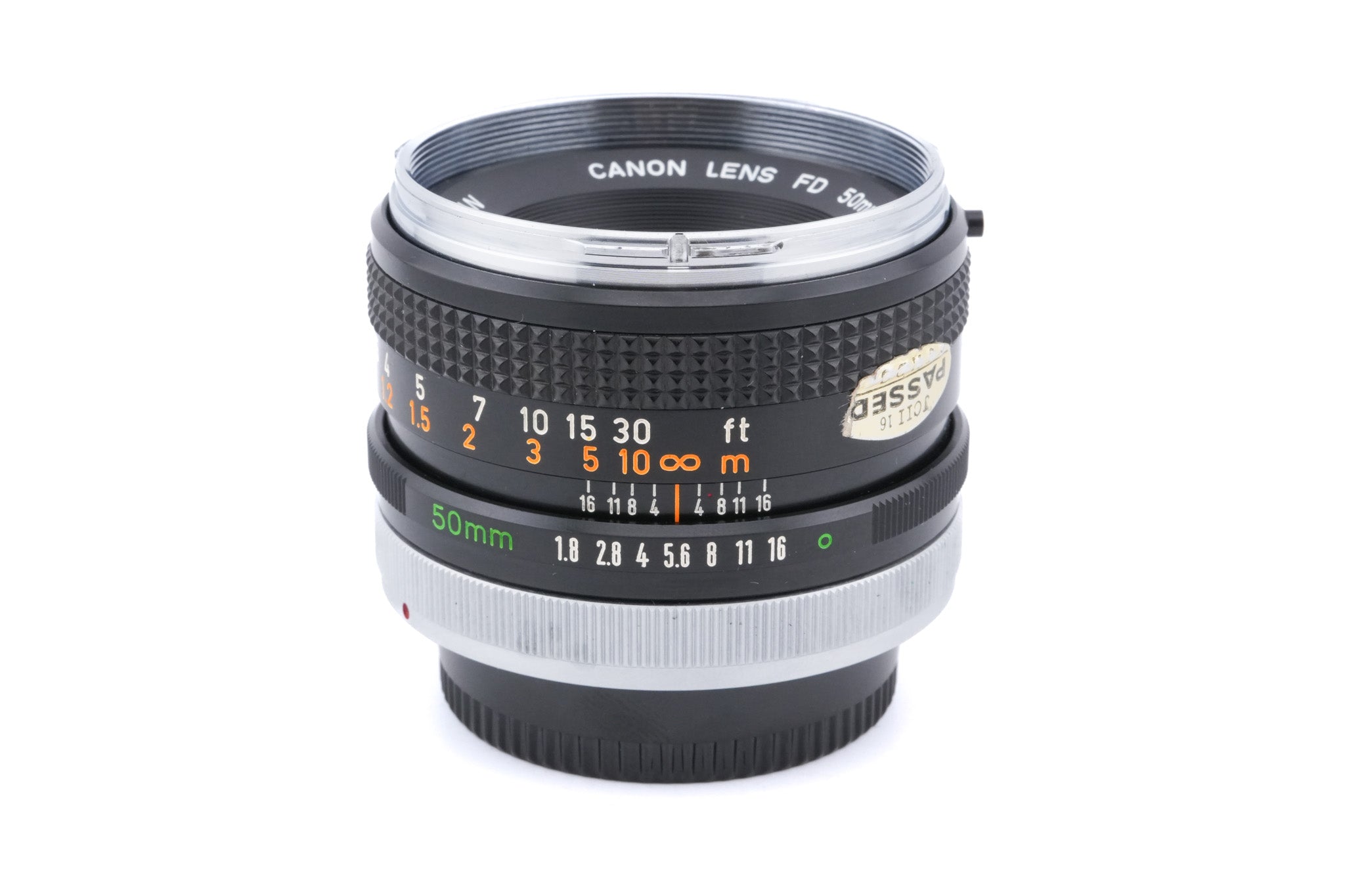 Canon 50mm f1.8 (Chrome Nose) - Lens – Kamerastore