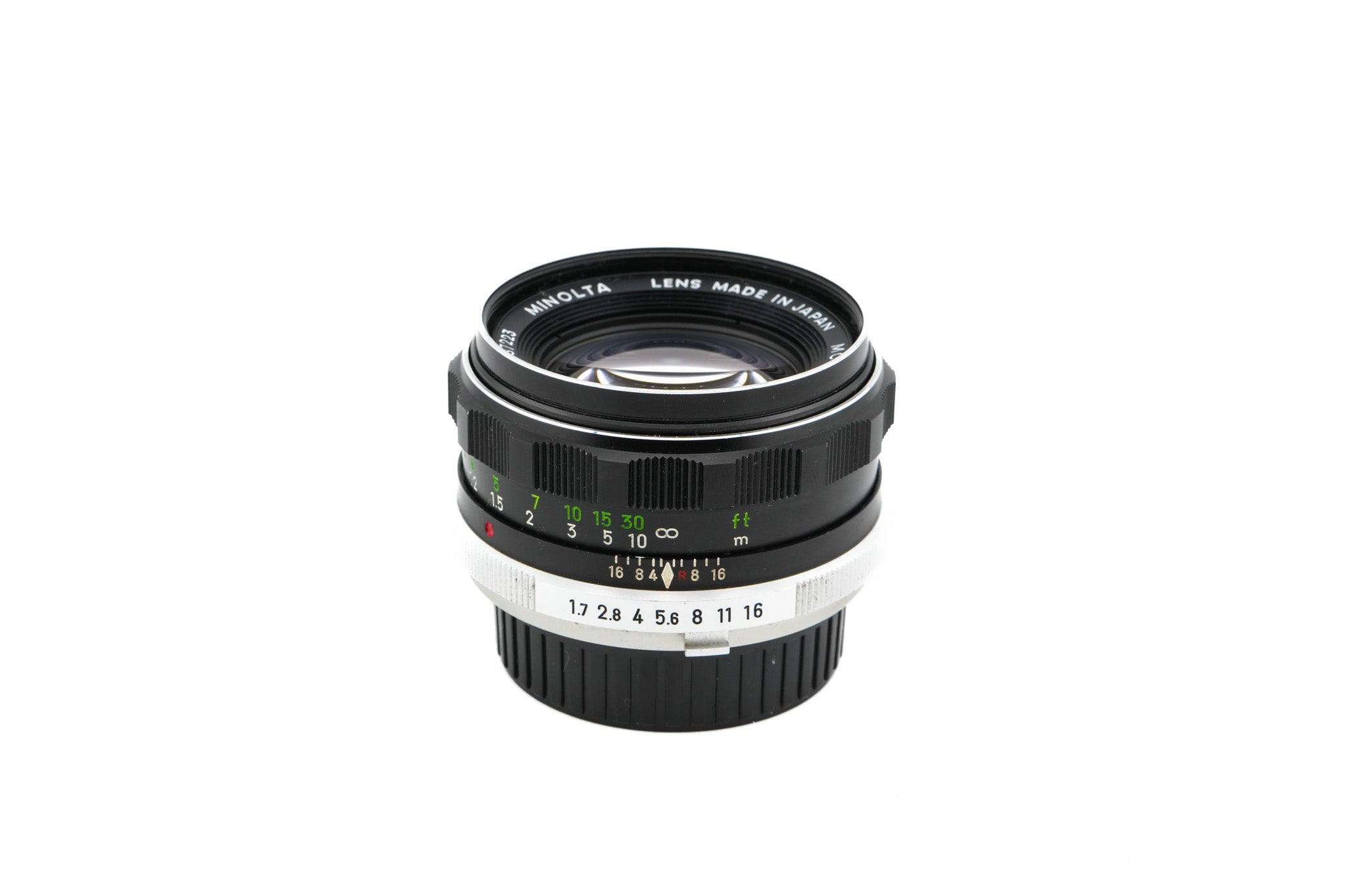 フィルムカメラ MINOLTA SR-7(+ROKKOR-PF 55mm F1.8)#330 MINOLTA SR-7