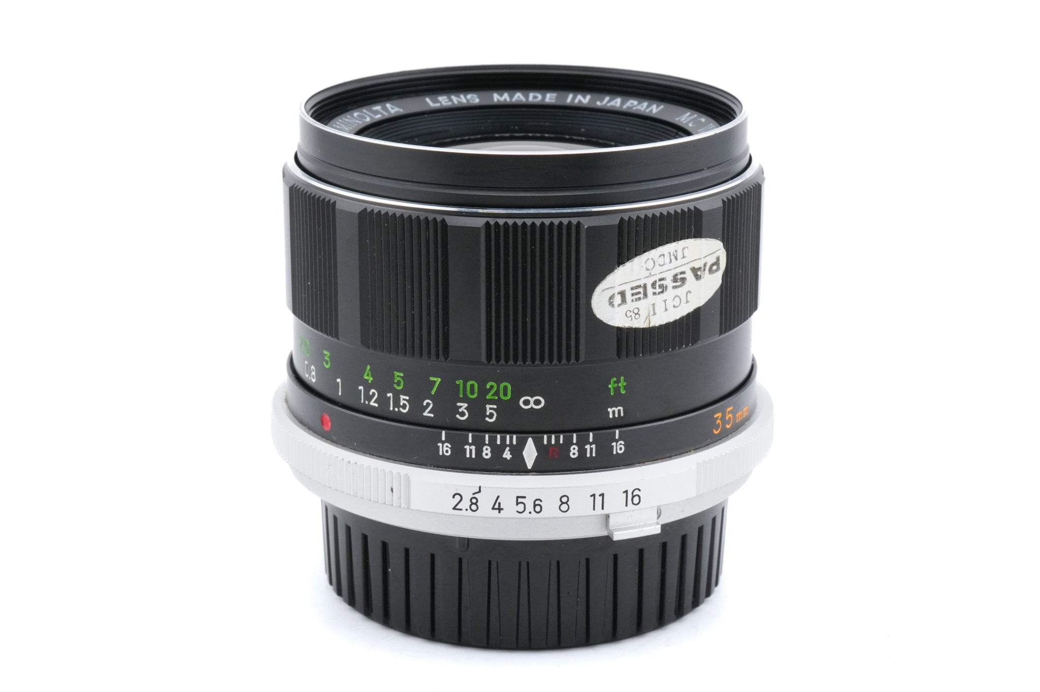 Minolta 35mm f2.8 MC W.Rokkor-HG - Lens – Kamerastore