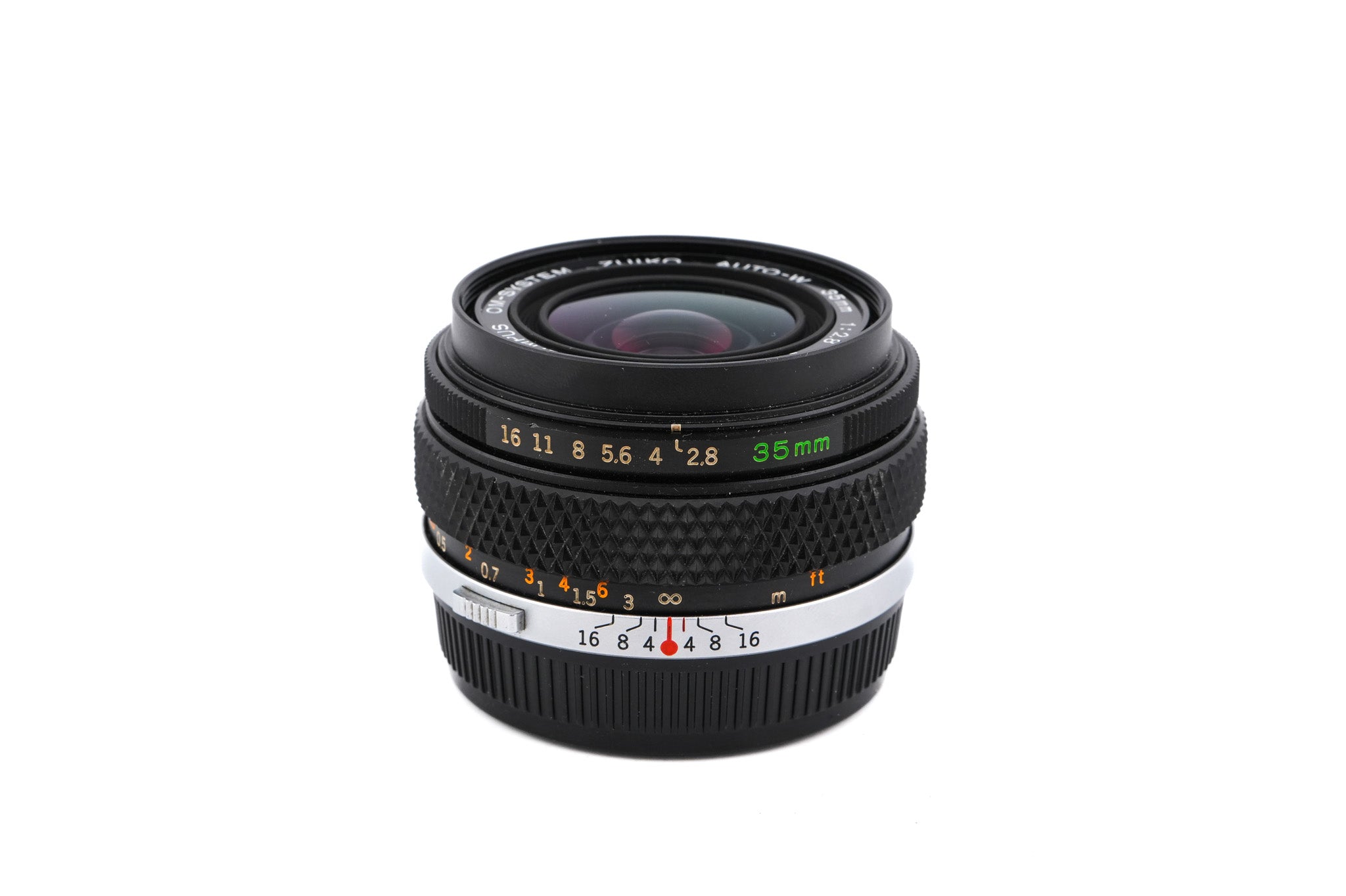 OLYMPUS OM-2 ZUIKO MC AUTO-W F2 35mm 一眼レフフィルムカメラ レンズ