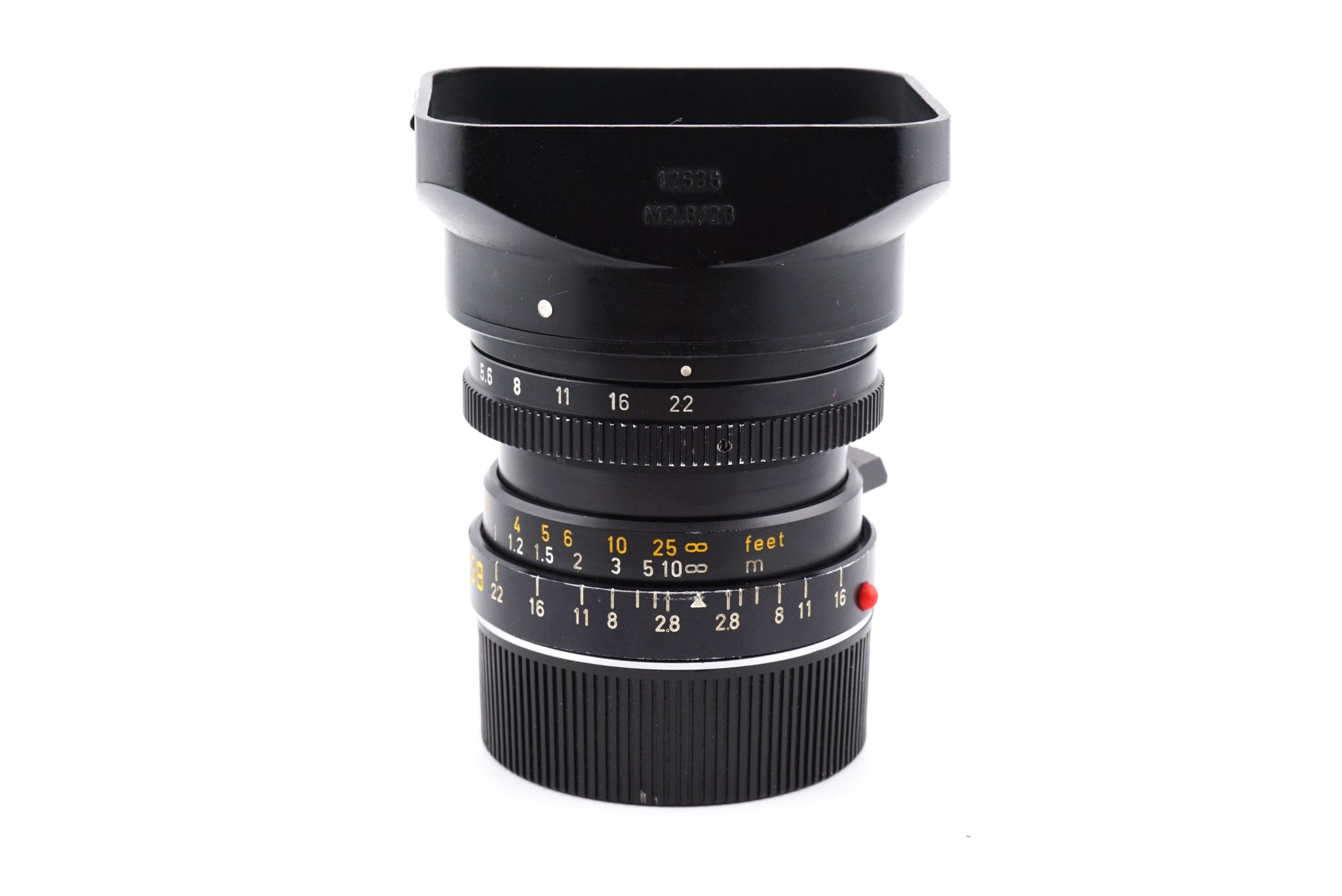 Leica 28mm f2.8 Elmarit-M (Type III) (11804) - Lens – Kamerastore