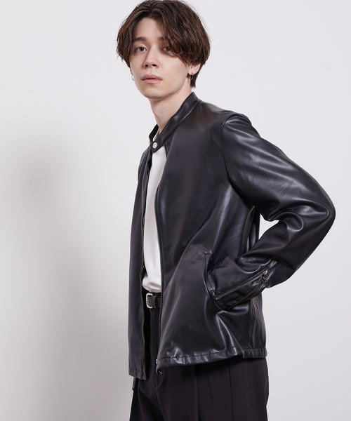 JUNRED(ジュンレッド) / シンセティックレザーシングルライダース