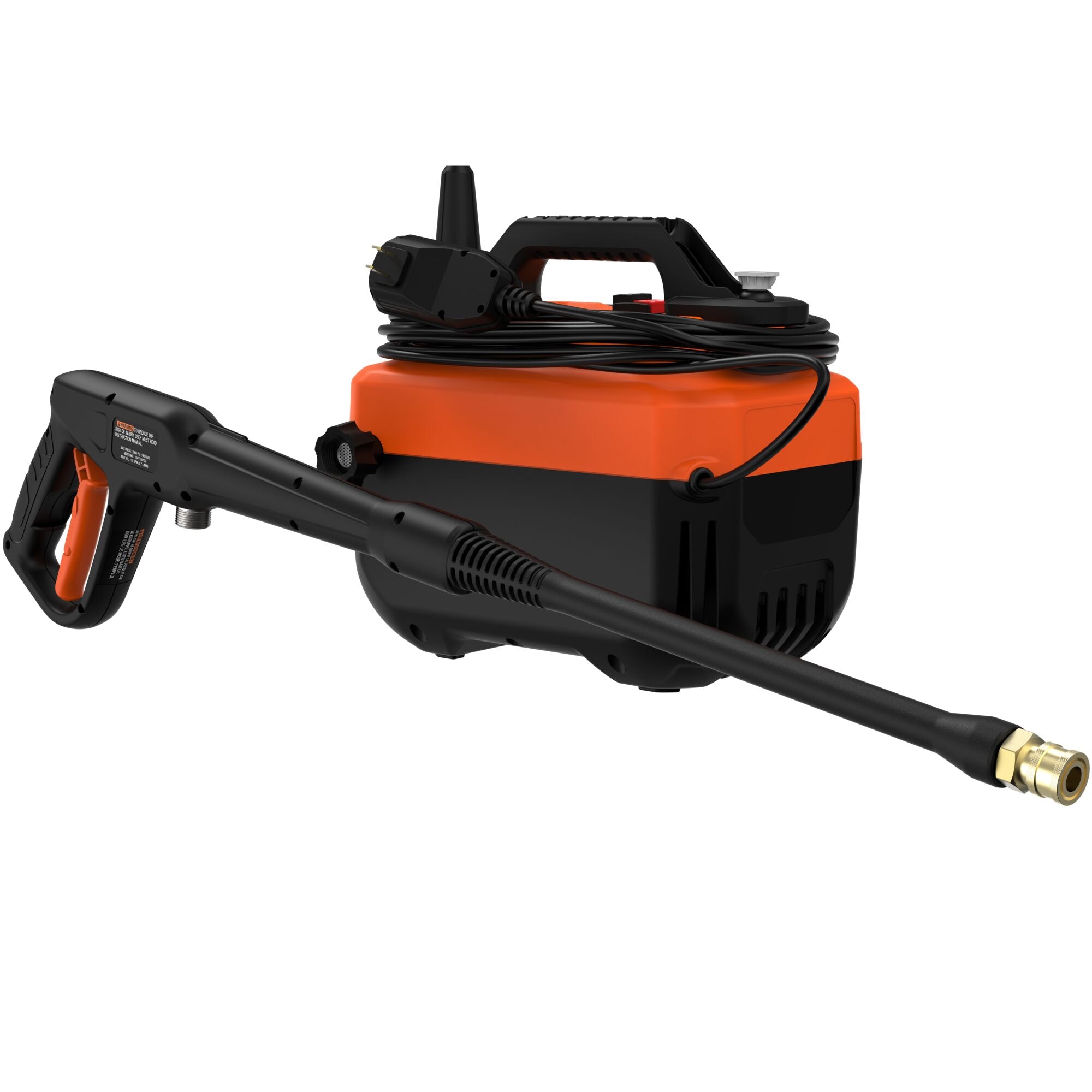 1,600 MAX psi* 1.2 gpm* Electric Cold Water Pressure Washer