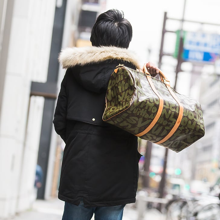 ルイヴィトン ボストンバッグ キーポル55 バンドリエール モノグラム