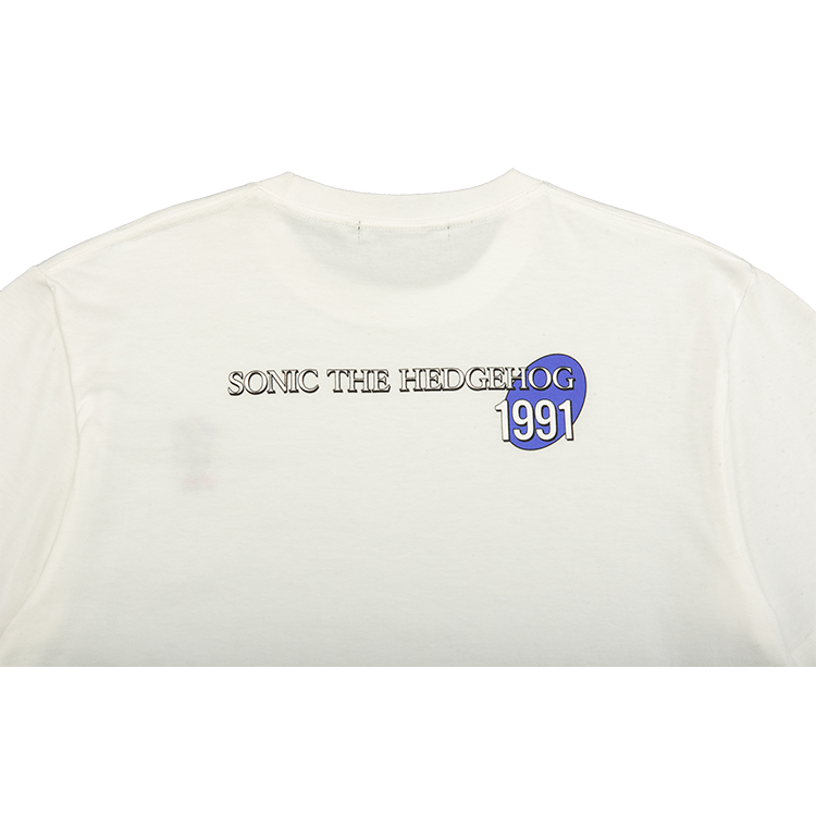 ソニック ザ ヘッジホッグ Tシャツ ワンポイント刺繍 ソニック