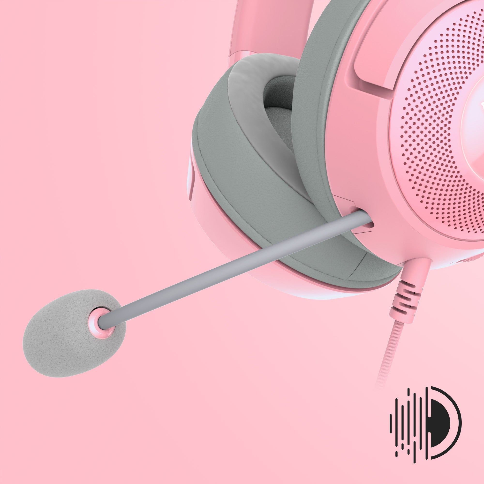 Razer Kraken Kitty V2 Quartz Pink クラーケンキティーブイツー