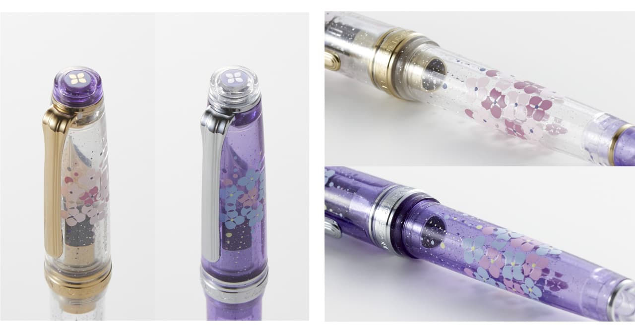 海外限定セーラー万年筆 プロギアスリム ドライフラワーシリーズ