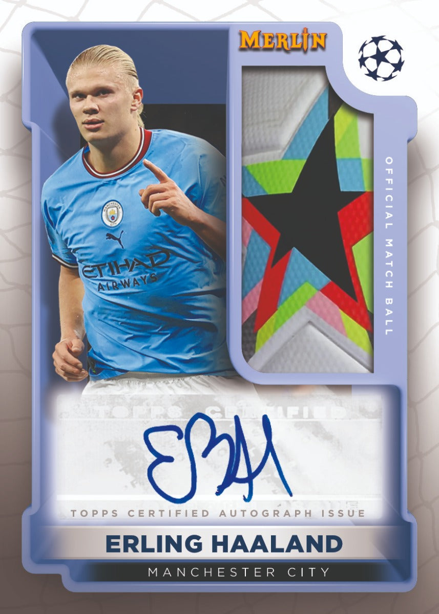 22-23 Topps Merlin LEAO 直筆サイン 世界50枚限定 22-23 Topps Merlin