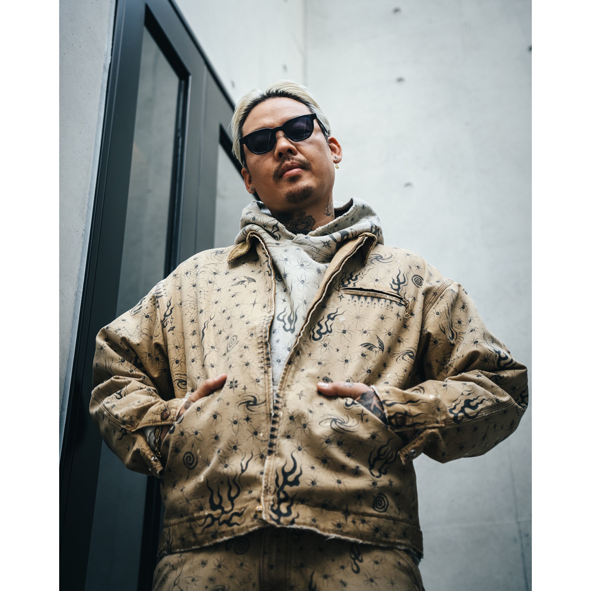 SAINT Mxxxxxx × Dr.Woo DW_DETROIT JKT/Dr. Woo / BEIGE | GR8