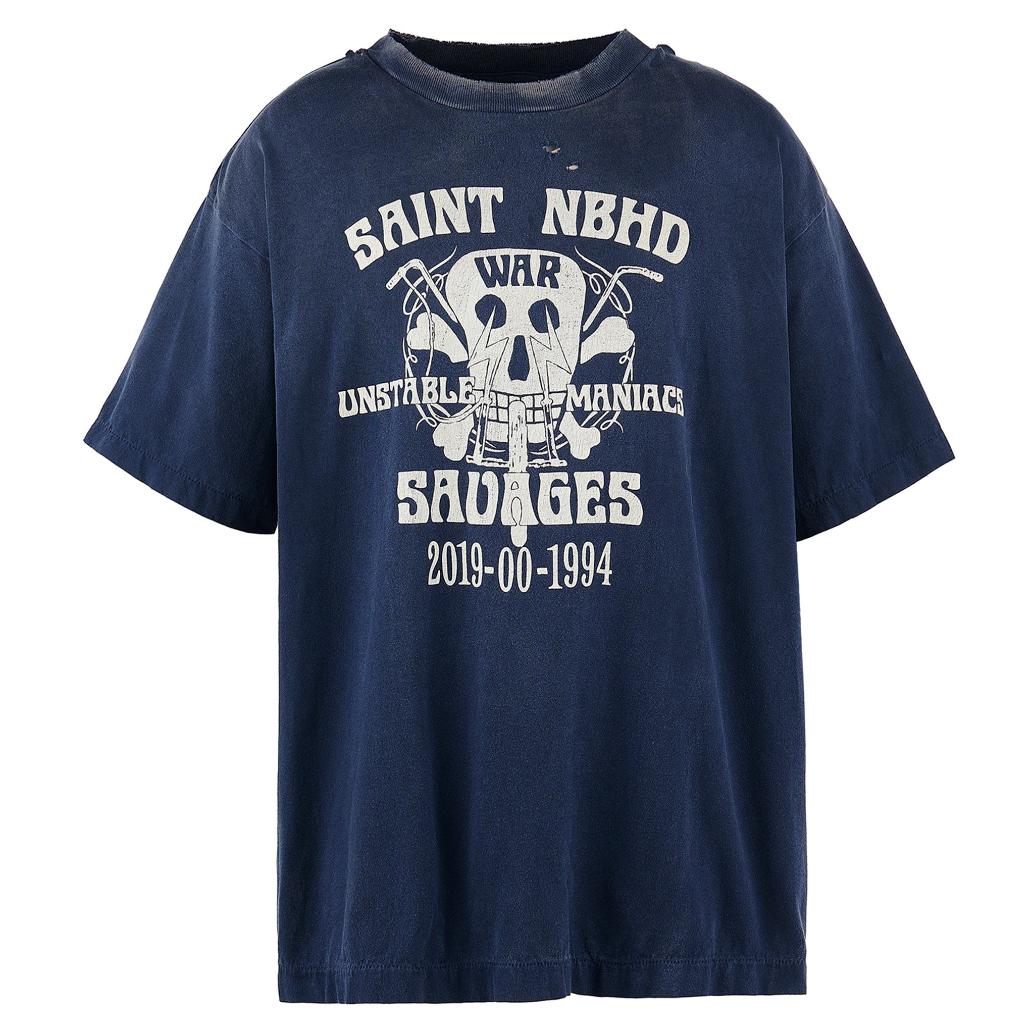 SAINT Mxxxxxx x NEIGHBORHOOD STHD . SS TEE SAINT NBHD / NAVY | GR8