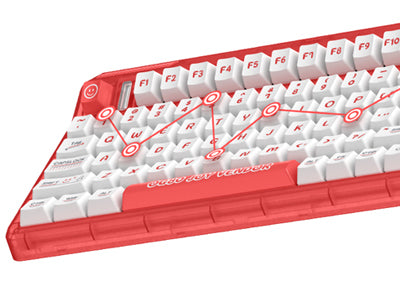 iQunix OG80 メカニカルキーボード 有線 無線 US配列 75%サイズ