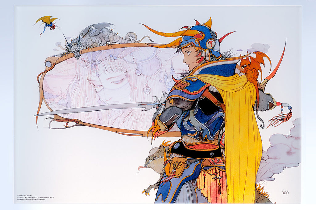 天野喜孝 アクリルプレート ファイナルファンタジーⅥ 街 ティナ FF6