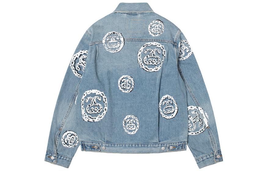 Stussy x Denim Tears Type 2 Jacket 'Light Indigo' 80208168