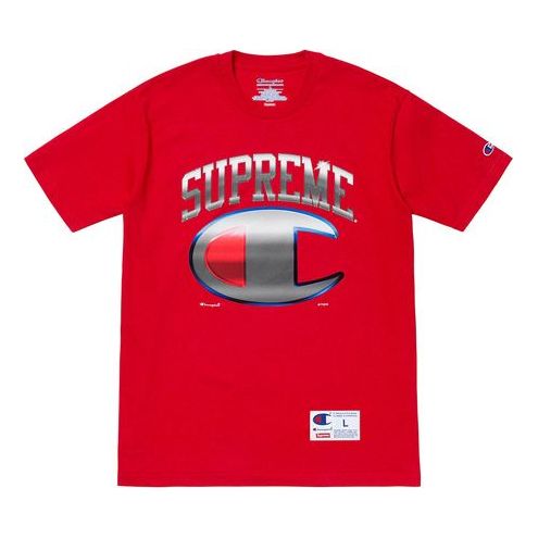 Supreme SS19 x Champion Chrome S/S Top Crossover Short Sleeve
