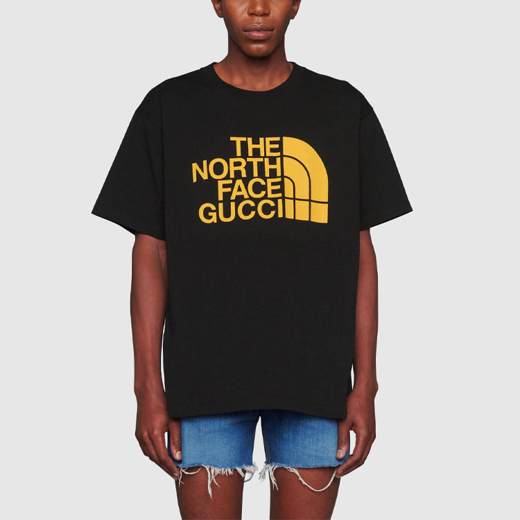 Men's Gucci x THE NORTH FACE Crossover Alphabet Logo Printing