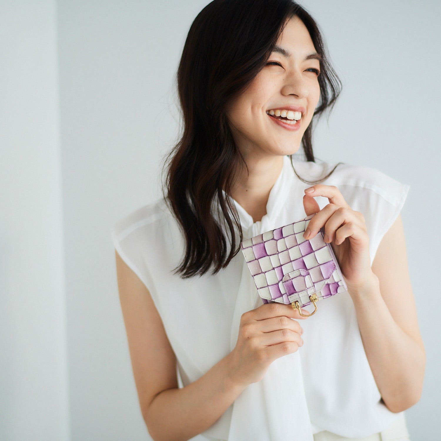 ロトロ・ヴィトロ / ロージーラベンダー｜大容量の二つ折り – ATAO