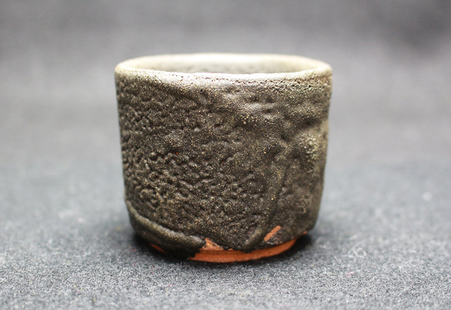 期間限定値下げ 人間国宝 加藤孝造 作 志野 ぐい呑み 未使用品 加藤