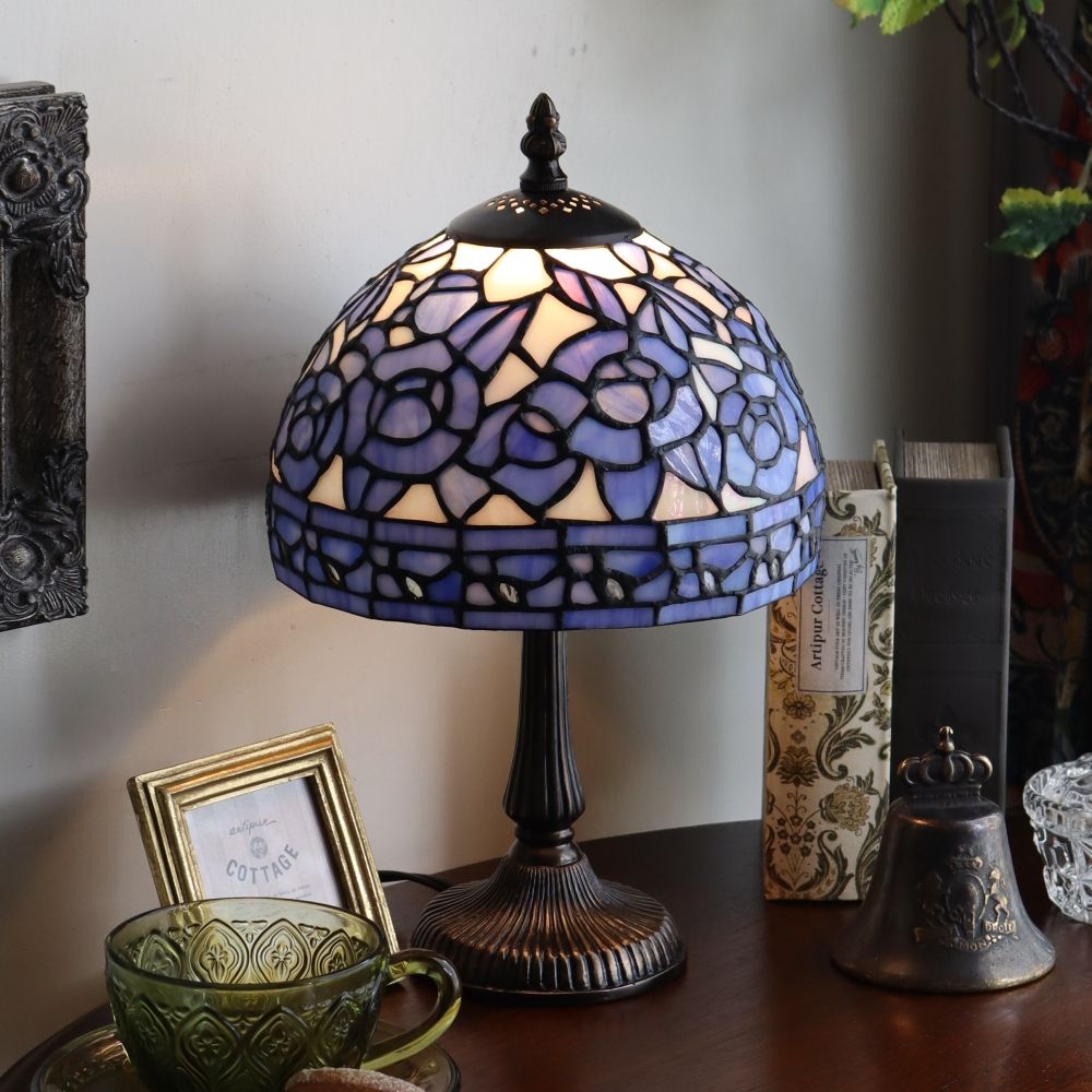 ステンドグラス ランプ ティファニースタイル 葡萄 昭和レトロ